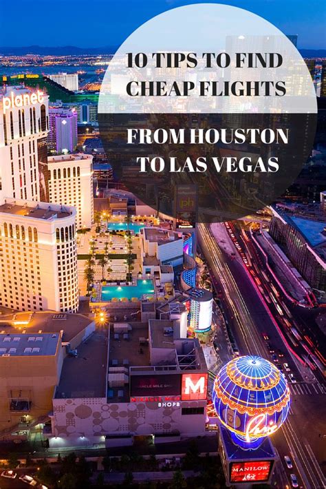 United is the busiest airline flying between Houston’s George Bush Intercontinental Airport (IHA) and Las Vegas McCarran(LAS) with more than 50 weekly non-stop flights. Spirit Airlines offers another 8 weekly direct flights from IHA to LAS. 